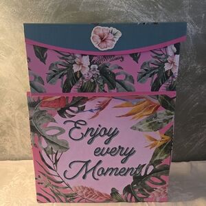 2 Large Floral Decorative Box, Gift, Store Precious Memories, Pictures & More